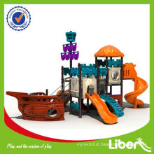 Equipamento de playground infantil do navio pirata série LE.HC.005